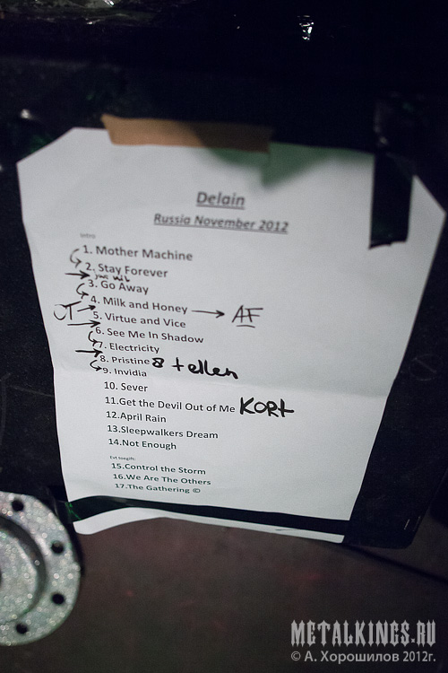    Delain 2012-11-24, ,  Hall ( ), 